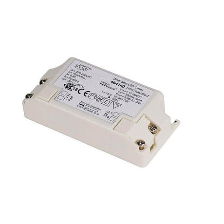 LED-Driver 10W 350mA inklusive trækaflastning Dæmpbar til tilslutning af PowerLED'er.