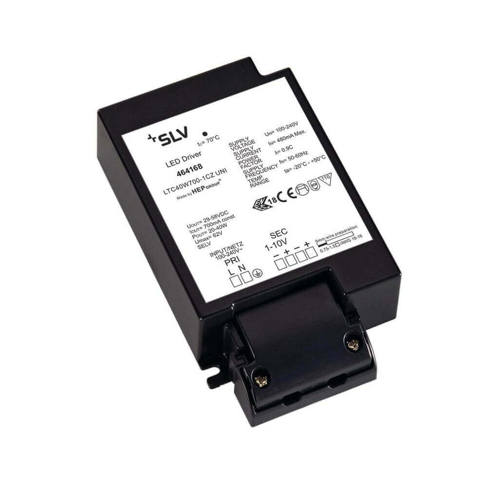 Pilote LED 40W 700mA, y compris un soulagement de la tension