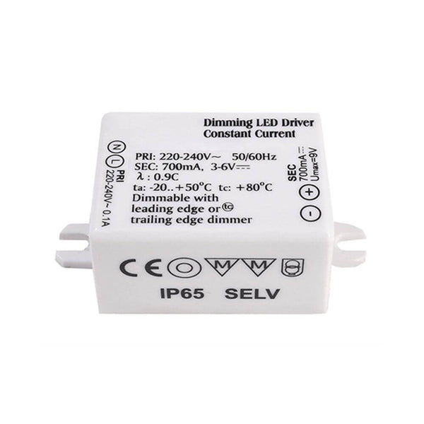 LED-Dimmable driver 700mA with 4W for Steps step light, dimmable recessed-can driver.