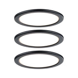 LED Unterschrankleuchte Pukk Rund 6,5cm Schwarz