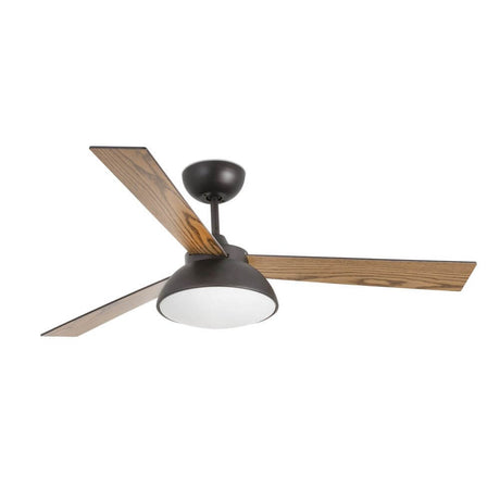 LED Ventilator Rodas Ø 132cm – moderner Deckenventilator mit 5 Geschwindigkeiten und Holzblättern.