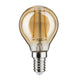 LED Vintage Tropfen 2W E14 Gold 1700K