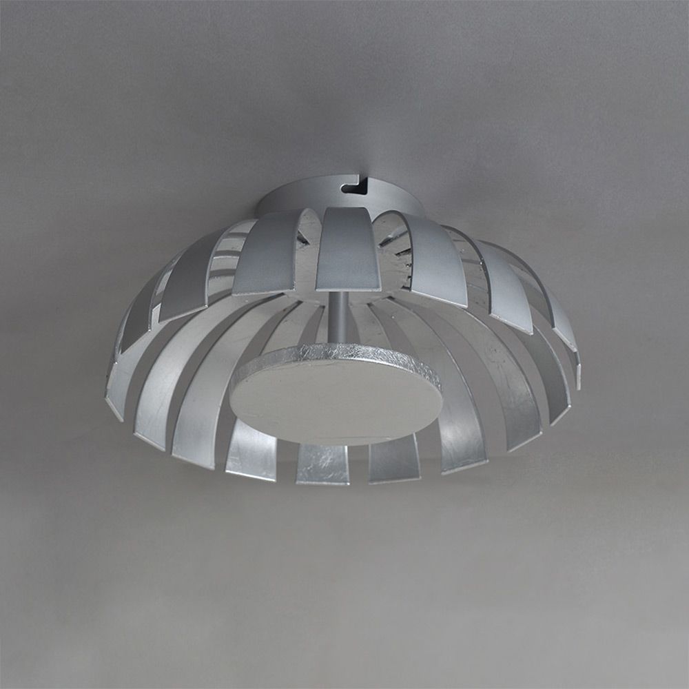 Aplique y plafón LED Flare M color plata