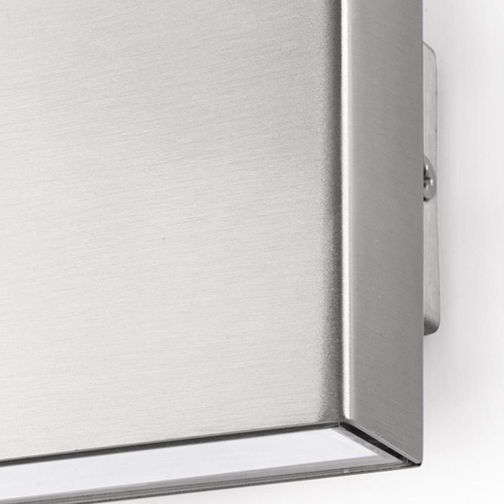 Lampe extérieure du mur LED Kaula 3000K IP44 Résistant à l'eau de mer en acier inoxydable