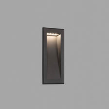 LED Wand-Downlight SOUN-2 IP65 Dunkelgrau