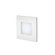 LED Wand-Einbauleuchte FROL IP65 Nickel-Matt in modernem Design, ideal für Innen- und Außenanwendungen.
