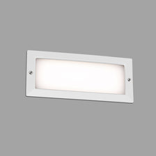 LED Wand-Einbauleuchte STRIPE-2 3000K IP54 Weiß