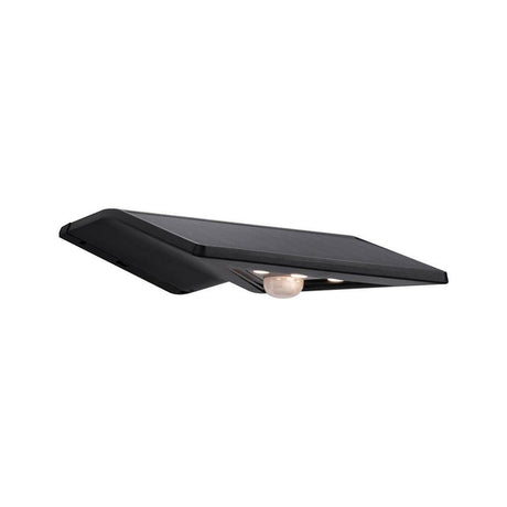 LED Wand-Solarleuchte Yoko mit Sensor IP44 3000K Anthrazit - elegante Außenbeleuchtung mit Bewegungsmelder.