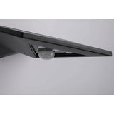 Lampada a parete a parete Yoko con sensore IP44 3000K antracite