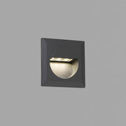 LED Wandeinbauleuchte MINI CARTER 4000K IP44 Dunkelgrau