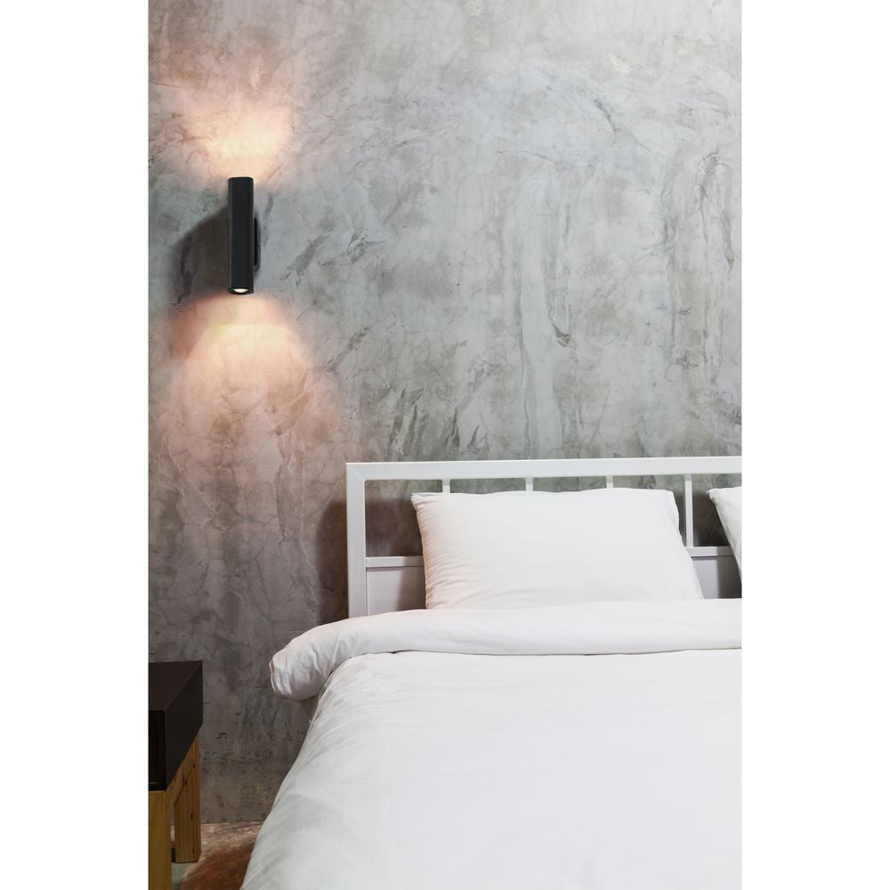 Lampe murale LED Lise 12W 2700k noir