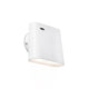 LED Wandleuchte AUREA 6W 2700K Weiß, moderne Wandbeleuchtung in elegantem Weiß, ideal für stimmungsvolle Lichtakzente.