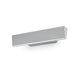 LED Wandleuchte CONIK 3000K 800lm Aluminium in silbernem Design, ideal für moderne Innenräume.
