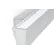 LED Wandleuchte CONIK 3000K 800lm Aluminium in modernem Design aus Aluminium mit weißem Licht.