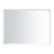 LED Wandleuchte Dovina 60x80 IP44, eleganter Badezimmer-Spiegel mit schönem Gegenlichteffekt.