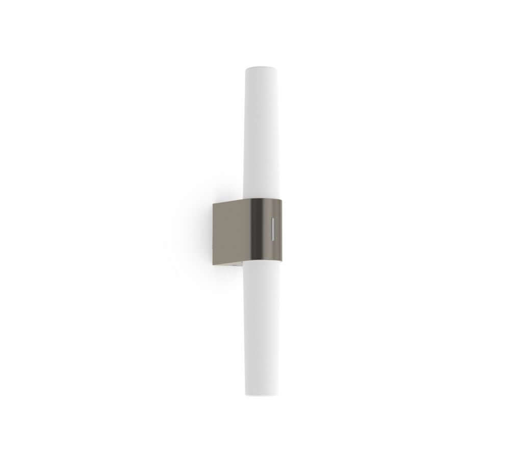 LED Wandleuchte Helva Double IP44 in modernem Design, ideal für Wohnräume und Badezimmer.