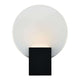LED Wandleuchte Hester IP44 mit gehärtetem Mattglas und dimmbarem Moodmaker™ für Badezimmerbeleuchtung.