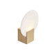 LED Wandleuchte Hester IP44 mit gehärtetem Mattglas und dimmbarem Moodmaker™ für modernes Badezimmer.