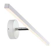 LED Bathroom wall light Ip S13 60cm IP44 in a modern design with even light distribution.