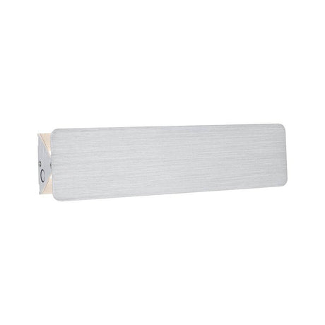 LED Wandleuchte Katla Alu-Gebürstet, schwenkbarer Wandfluter 310 mm, 2700K, indirekte Beleuchtung für Bilder und Flur