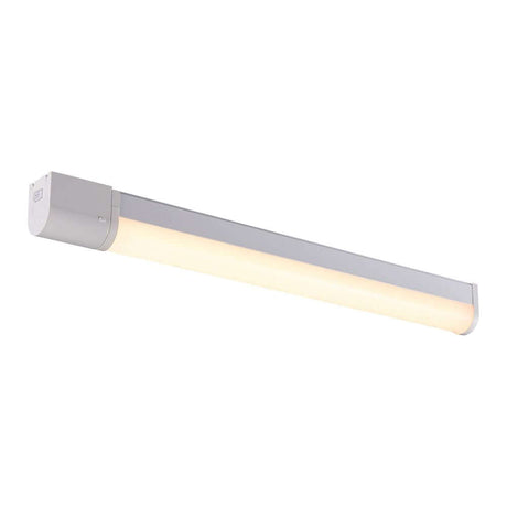 LED Wandleuchte Malaika 68 IP44 - moderne Beleuchtung für Badezimmer mit Steckdose für Rasierer und Haartrockner.