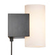LED Wandleuchte Mona 3-step mit modernem Design und warmem Licht, ideal für Wohnräume.