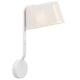 LED Wandleuchte Owalo 7030 aus Holz 47cm in modernem Design mit sanftem Licht.