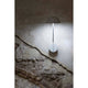 LED-leselampe PURE 6W 3000K hvit montert på en rustikk vegg, elegant design i hvitt.