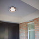 LED-Wandleuchte Rola Ø 18,3cm Deckenbeleuchtung für Eingangsbereiche in modernem Design.