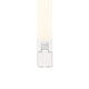LED Wandleuchte Sjaver IP44 mit einstellbarer Farbtemperatur und Steckdose