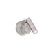 LED Wandstrahler BOC 3W 3000K Nickel-Satin an moderner Wandhalterung in Nickel-Satin Finish