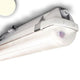 LED Wannenleuchte 33W mit schlagfestem Gehäuse und IP65, ideal für Wand- und Deckenmontage.