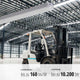 LED -badkar lampdammtät 5000 lm 120 cm IP65