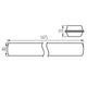 LED -badkar lampdammtät 6400lm 147,5 cm IP65