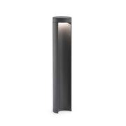 LED Lampe de chemin CHANDRA 7W 3000K IP54 gris foncé au design moderne, idéale pour les espaces extérieurs.