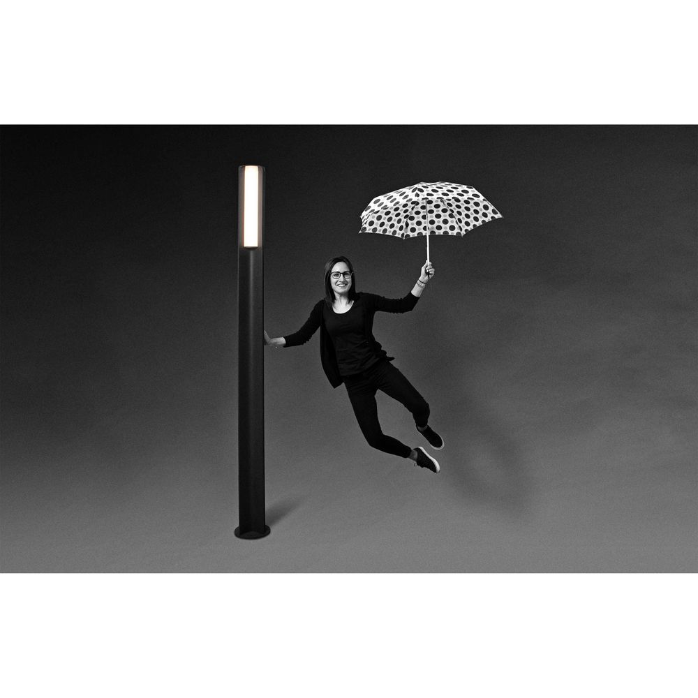 LED wegenlagte bu-oh 3000k ip65 gris foncé