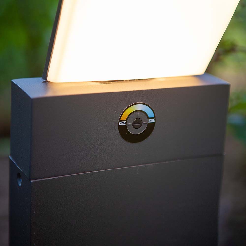 Luz LED para senderos Color de luz regulable Pano