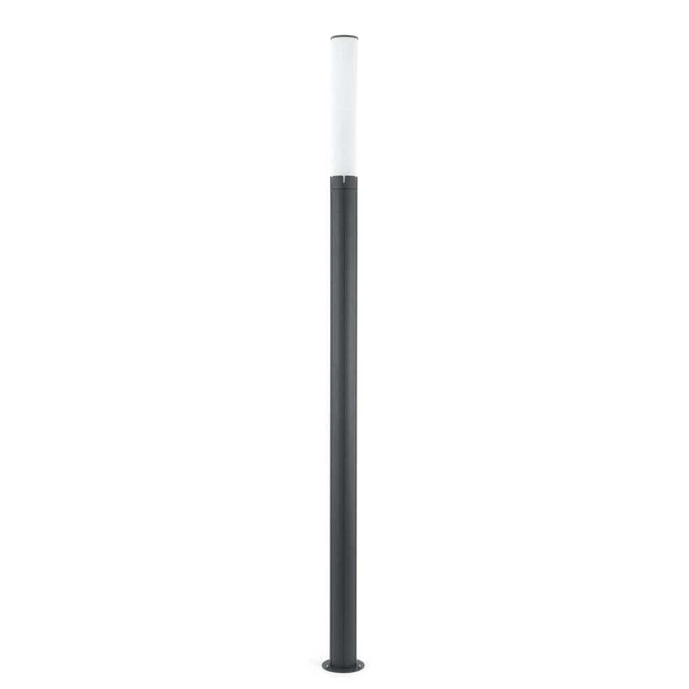 LED Wegeleuchte TRAM IP65 Dunkelgrau, elegante Außenbeleuchtung für Garten und Wege.