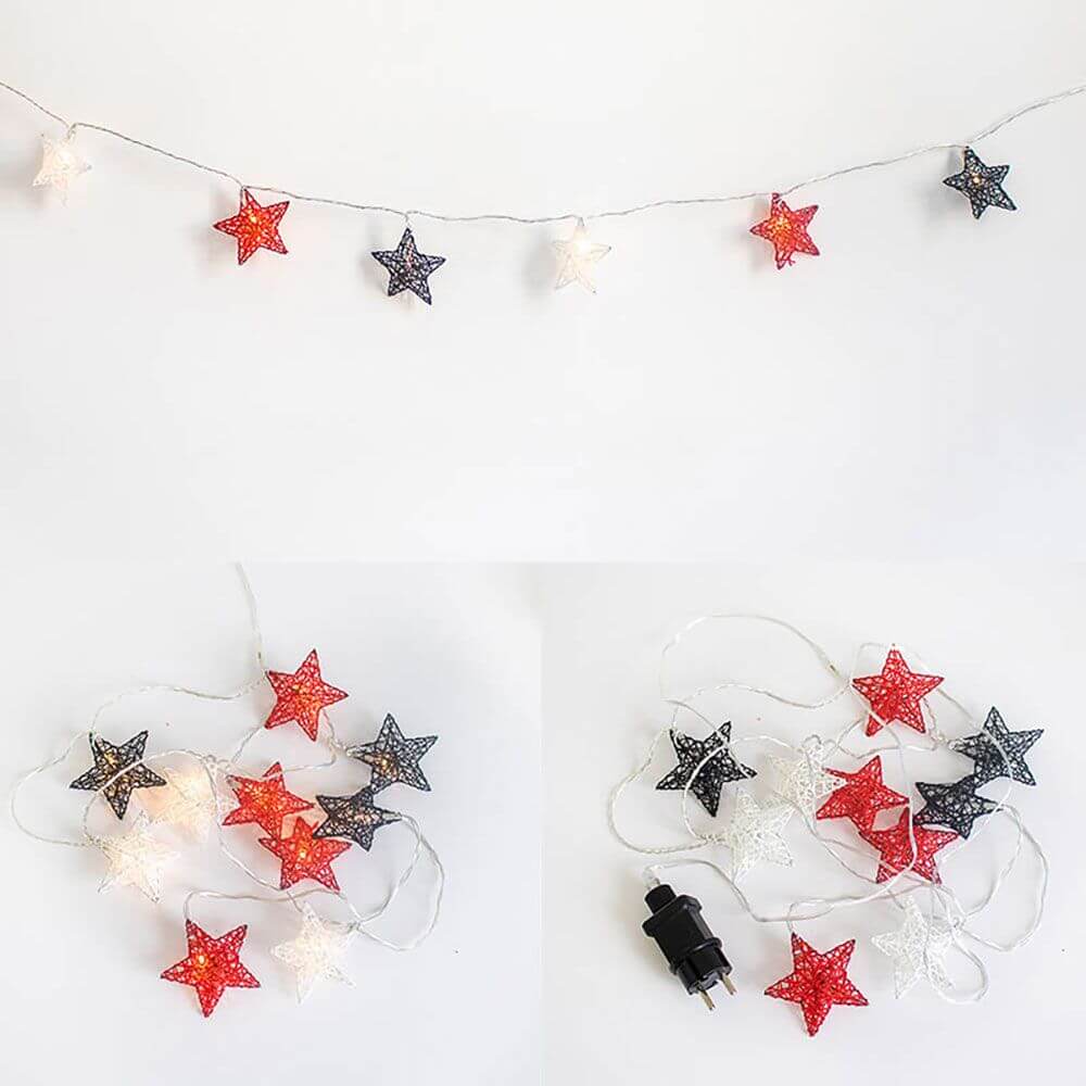 LED Weihnachtsgirlande Stellina IP44