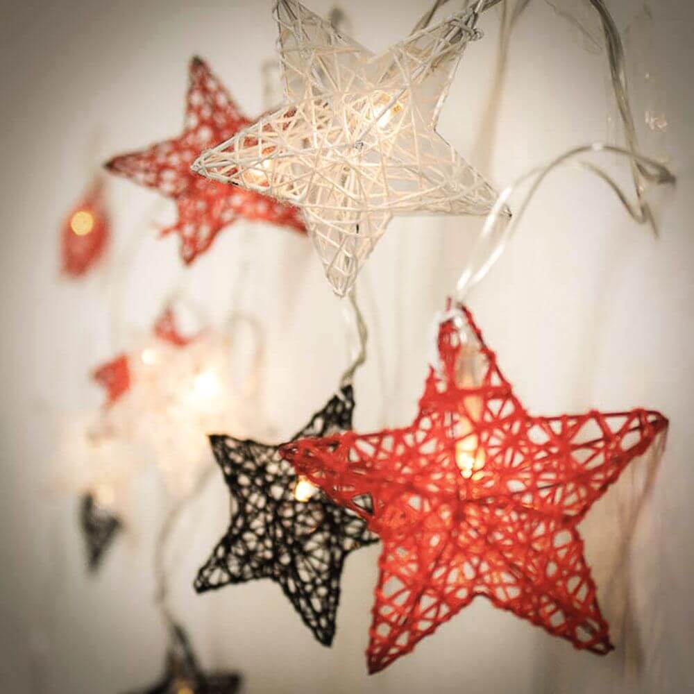 LED Weihnachtsgirlande Stellina IP44
