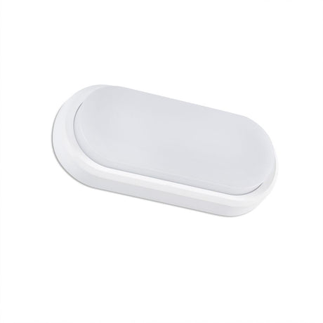 LED Außenwandlampe FRED 3000K IP65 Weiß in elegantem, modernem Design für Außenbereiche.