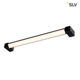 Lång grillled vägg och taklampa svart 3000k