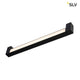 Long Grill LED Wand- und Deckenleuchte Schwarz 3000K - moderne Leuchte für Wand- und Deckenmontage, 180° schwenkbar.