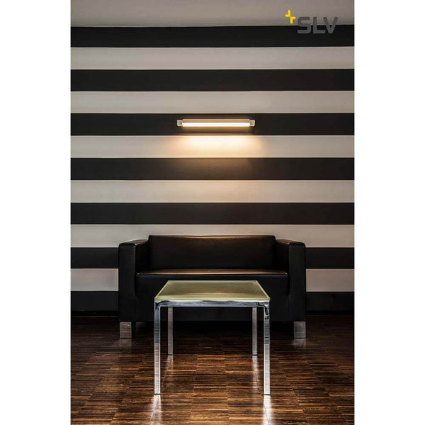 Long Grill LED Wand- und Deckenleuchte Weiß 3000K, moderne LED-Aufbauleuchte für Wand und Decke