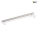 Long Grill LED Wand- und Deckenleuchte Weiß 3000K in modernem Design, ideal für die Aufbaumontage.