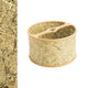 Lampenschirm aus Heu und Holz mit natürlichem Charme und modernem Design, ideal für Hänge- oder Stehleuchten.