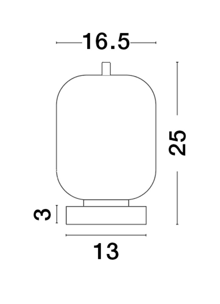 Lato tafellamp e14 Ø 16,5 cm