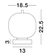 Lato table lamp E14 Ø 18.5cm