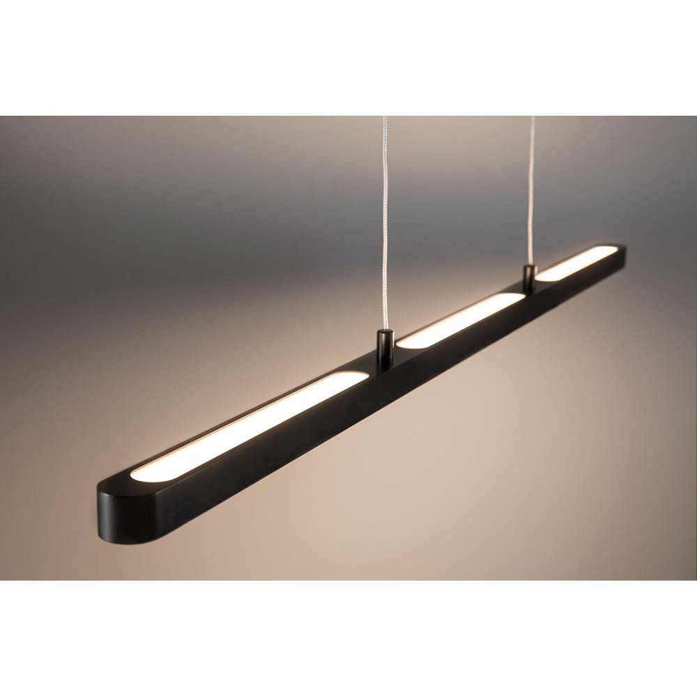 Lento Pendelleuchte dim LED 1x42W Schwarz Softlack