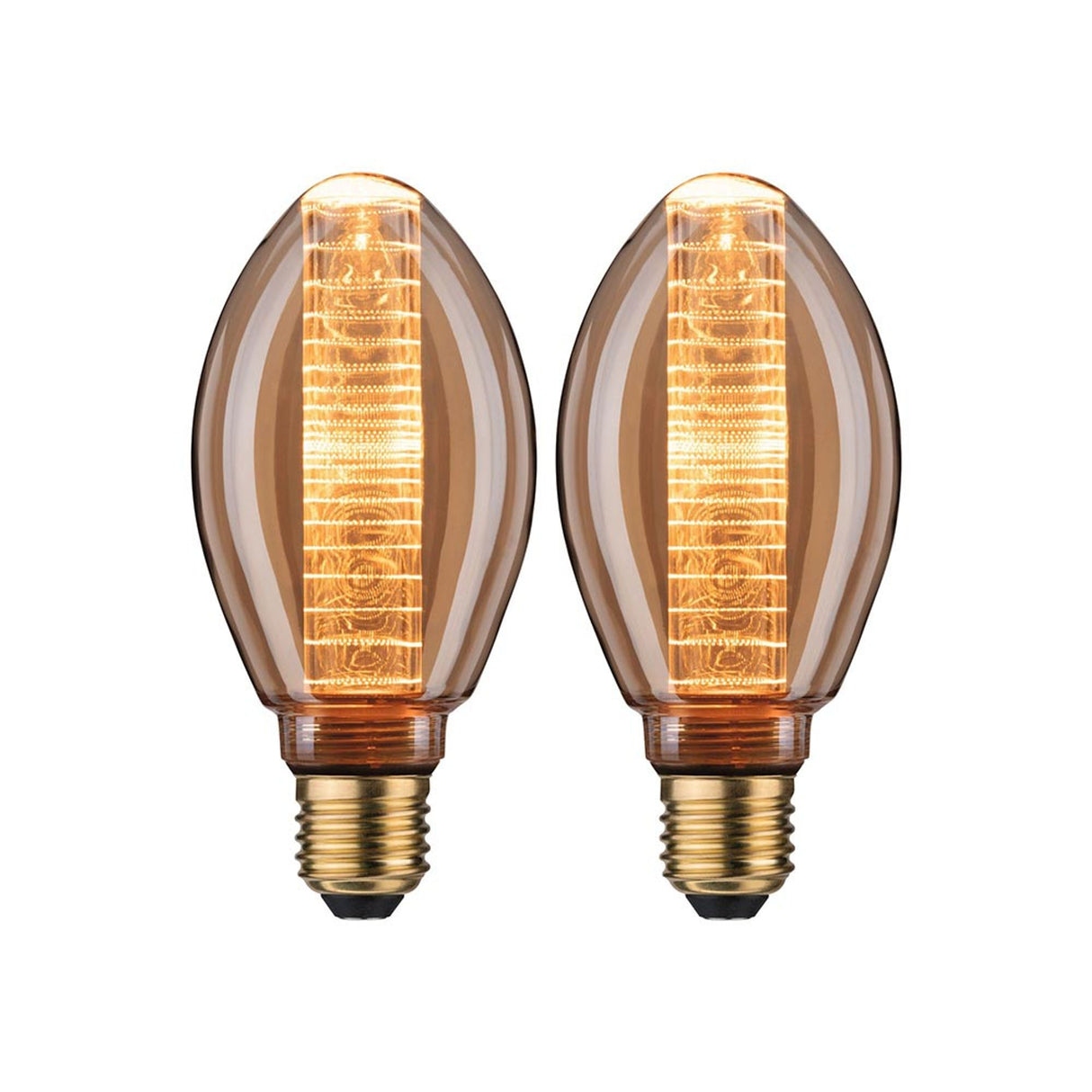 Leuchtmittel 2er Bündel LED Inner Glow-Ring Gold